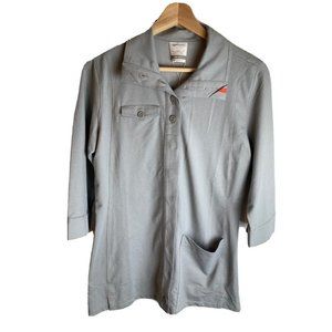 NIKE GOLF WOMENS Size Medium SPORT POLO L/S‎ SHIRT SLIM FIT DRI FIT DRY 3/4 SLV